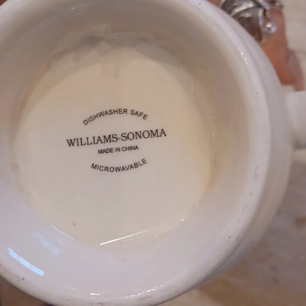 Williams-Sonoma Set of 2 Nutcracker Mugs